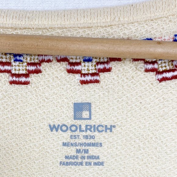 WoolRich NWOT Womens Cardigan Sz M Embroidered - Picture 3 of 5